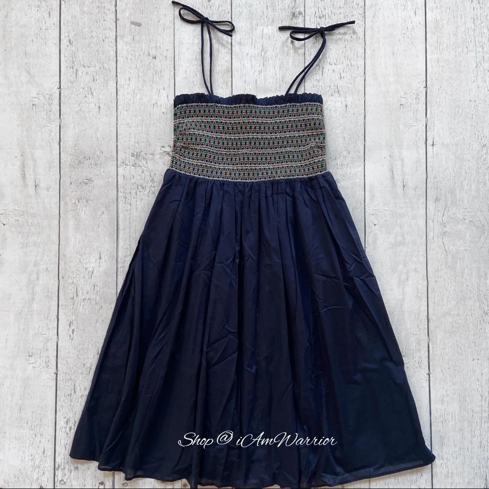 Tory Burch NWT smocked convertible dress/midi skirt/coverup *shop@iamwarrior